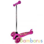 Самокат 3кол. "СКАЗОЧНЫЙ ПАТРУЛЬ" упр. накл., кол. пвх 120 и 90, свет в кор. в кор.6шт | фото №0