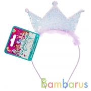 Аксессуары д/девочек ЭНЧЕНТИМАЛС ободок корона с пайетками в пак. МИЛАЯ ЛЕДИ уп-10шт в кор.120уп | фото №0