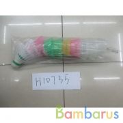 ВОЛАН ПЛАСТИКОВЫЙ, ЦВЕТ В АССОРТ. В ПАК. УП-12ШТ в кор.125уп | фото №0