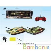 Танк р/у на аккум. свет+звук в кор. в кор.16шт | фото №0