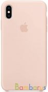 Чехол для Apple iPhone XS MAX Silicon Case Protect (Розовый песок) | фото №0