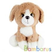 Игрушка мягкая маленький щенок 15см, без чипа, в пак. "МУЛЬТИ-ПУЛЬТИ" в кор.180шт | фото №0