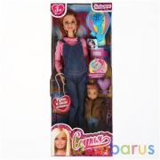 Кукла 29см София беременная, руки и ноги сгибаются, с сыном и акс, в кор КАРАПУЗ в кор.24шт | фото №0