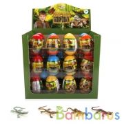 РЕПТИЛИИ И НАСЕКОМЫЕ "ИГРАЕМ ВМЕСТЕ" 24 АСС. 3" В ЦВ. ЯЙЦАХ, В РУСС. ДИСПЛЕЕ (УП-36ШТ) в кор.2уп | фото №0