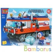 Конструктор "Город мастеров" арктика: полярный вездеход, 187дет. в русс. кор. в кор.16шт | фото №0