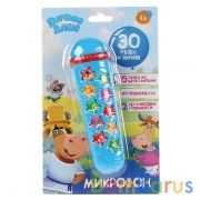 Микрофон Бурёнка Даша 15 песен из м/ф, аплодисменты, регулировка громкости. Умка в кор.2*48шт | фото №0