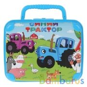 Синий трактор. Ланч-бокс, пластик, с ручкой, 158х196х69 мм в кор.20шт | фото №0