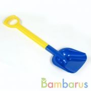 ЛОПАТА ДЕТСКАЯ ПЛАСТМАССОВАЯ L66СМ в кор.40шт | фото №0