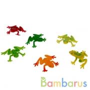 Игрушка пластизоль Играем вместе лягушки 3" асс. 6шт, в пак с хэд (русс. уп.) в кор.2*120шт | фото №0