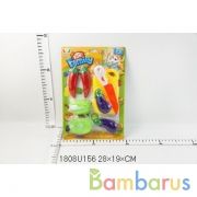 Набор овощей и фруктов для резки на карт. в кор.2*120шт | фото №0