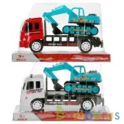 Трейлер инерц. с экскаватором, в ассорт. 578 в пласт. в кор.2*60шт | фото №0