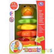 МУЗЫКАЛЬНАЯ ПИРАМИДКА "УМКА" НА БАТ. СВЕТ+ЗВУК, ПЕСНЯ ИЗ М/Ф В РУСС. КОР. 26*18СМ в кор.2*12шт | фото №0