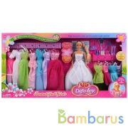 Кукла с набором платьев и аксесс., в ассорт. в кор. в кор.12шт | фото №0