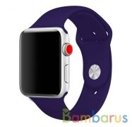 Ремешок Sportband для Apple Watch 42/44mm силиконовый (Фиолетовый) | фото №0