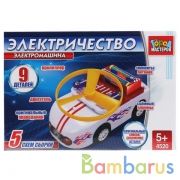 Конструктор электронный "Город мастеров"  машина, 9 дет., 5 схем сборки в кор. в кор.40шт | фото №0