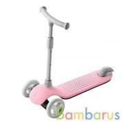 Детский самокат-кикборд Xiaomi Rice Rabbit Scooter (Pink) | фото №0