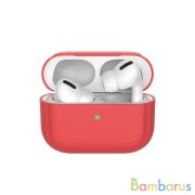 Чехол силиконовый Deppa для AirPods Pro (Темно-красный) | фото №0