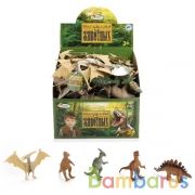 ДИНОЗАВРЫ "ИГРАЕМ ВМЕСТЕ" 12 АСС. 3" С  ХЭНТЭГОМ В ДИСПЛЕЕ (РУСС. УП.) УП-60ШТ в кор.2уп | фото №0