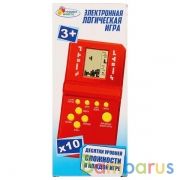 Электронная логическая игра 18,5*7*2,5см ИГРАЕМ ВМЕСТЕ в кор.2*144шт | фото №0