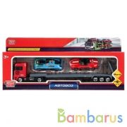 Набор из металл машин АВТОВОЗ 24 см, подв. элементы, в ассорт, кор. Технопарк в кор.2*72шт | фото №0