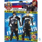 Набор солдатиков ПОЛИЦИЯ с оружием.блист.23,5*29,5*3,5см ИГРАЕМ ВМЕСТЕ в кор.2*96шт | фото №0