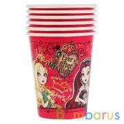 НАБОР ИЗ 6-И БУМ. СТАКАНЧИКОВ "ИГРАЕМ ВМЕСТЕ" ДИЗАЙН EVER AFTER HIGH В ПАК. в кор.6*24наб | фото №0