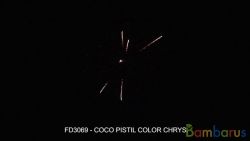 FD3069 (Шар 3") COCO PISTIL COLOR CHRYS 3" | фото №0