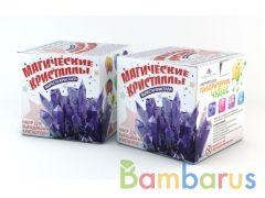 НАБОР ДЛЯ ЭКСПЕРИМЕНТОВ МАГИЧЕСКИЕ КРИСТАЛЛЫ МАЛЫЙ НАБОР в кор.12шт | фото №0