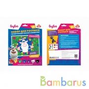 Набор д/дет тв-ва БУБА холст на карт. для росп. по ном. (17х23см) MultiArt в кор.50шт | фото №0