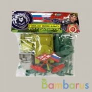 Набор солдатиков военные ТМ "ИГРАЕМ ВМЕСТЕ" в кор.2*72шт | фото №0