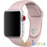 Ремешок Sportband для Apple Watch 38/40mm силиконовый (Розовый песок) | фото №0