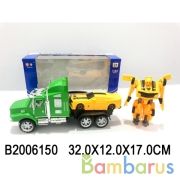 Трейлер инерц. с машинкой-робот в кор. в кор.36шт | фото №0