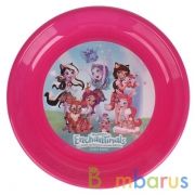 Тарелка детская плоская, ЭНЧЕНТИМАЛС 185х185х23 мм Умка в кор.60шт | фото №0