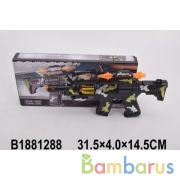 Оружие звуковое автомат на бат. свет+звук+вибро 0099 в кор. в кор.2*48шт | фото №0