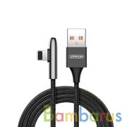 Дата-кабель Joyroom S-M98K Bullet Shape series 3A Fast Charge lighting cable 1.2M (Черный) | фото №0
