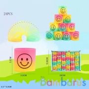 Пружинка-радуга светящ., в ассорт. в дисплее уп-24шт в кор.96уп | фото №0