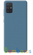 Чехол силиконовый Silicon Cover для Samsung A71 (Синий) | фото №0