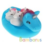 Игрушка для ванны единорог-мыльница ИГРАЕМ ВМЕСТЕ в кор.2*72шт | фото №0