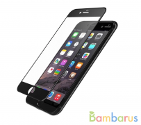 Защитное стекло противоударное Gurdini для iPhone 7/8/SE(2020) Full Screen 6D (Черная рамка) | фото №0