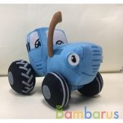 Игрушка мягкая Синий ТРАКТОР 18см, без чипа, в пак МУЛЬТИ-ПУЛЬТИ в кор.24шт | фото №0