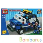 Конструктор УРАЛ полиция: мобильный штаб, 168 дет. Город мастеров в кор.2*8шт | фото №0