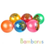 Мяч  23 см "СОЮЗМУЛЬТФИЛЬМ" "Львенок и черепаха" цвет в ассорт. в сетке "ИГРАЕМ ВМЕСТЕ" в кор.144шт | фото №0