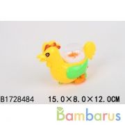 Заводная игрушка петушок, цвет в ассорт. в пак. в кор.2*144шт | фото №0