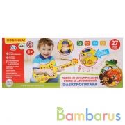 Электрогитара. Стихотворения М.Дружининой, 20 песен и потешек. ТМ "УМКА" на бат. в кор. в кор.2*18шт | фото №0