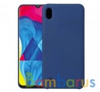 Чехол силиконовый Silicon Cover для Samsung A10 (Темно-синий) | фото №0