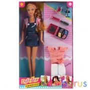 Кукла гнущаяся, с набором одежды и аксесс., в ассорт. в кор. в кор.24шт | фото №0