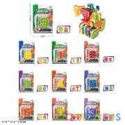 Робот головоломка цифры в ассорт. 123-1/10 на карт. в кор.180шт | фото №0