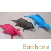 Игрушка жмяка "динозавры 3 вида" 4 цвета с мукой, в дисплее ИГРАЕМ ВМЕСТЕ уп-12шт в кор.12уп | фото №0