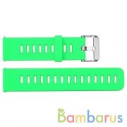 Сменный браслет 20мм (Amazfit GTR 42mm, Bip, Haylou LS01, LS02) однотонный (Салатовый) | фото №0