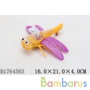 Заводная игрушка, стрекоза со светом, в ассорт. пак. в кор.2*192шт | фото №0